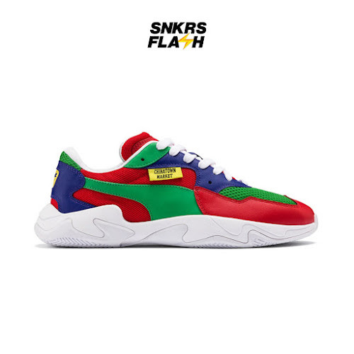 PUMA Storm Chinatown Market Risk Red Sepatu Sneakers Pria - 37013501 - Size 44