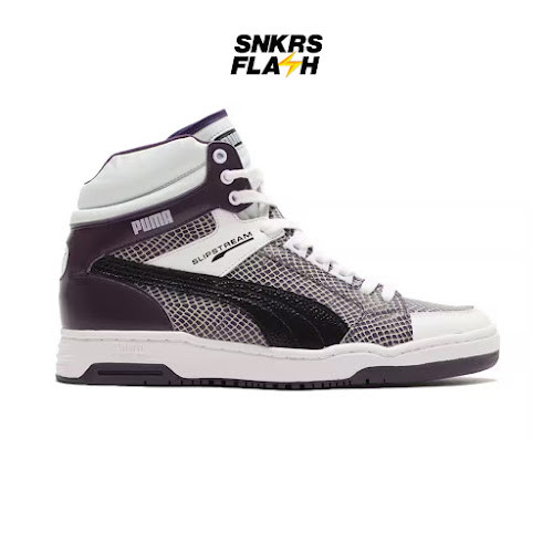 PUMA Slipstream Mid Snake Atmos White Purple Sepatu Sneakers Pria