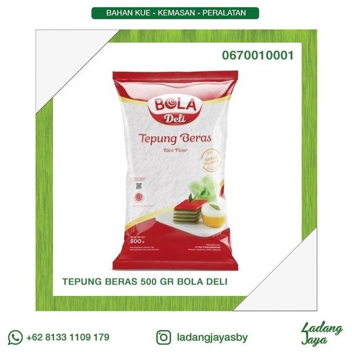 

Terlaris Tepung Beras 500G Bola Deli