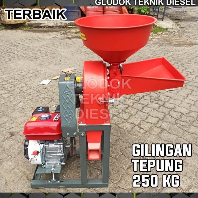 

Terlaris Gilingan Tepung Disk Mill / Penepung Biji-Bijian Beras Kopi Jagung