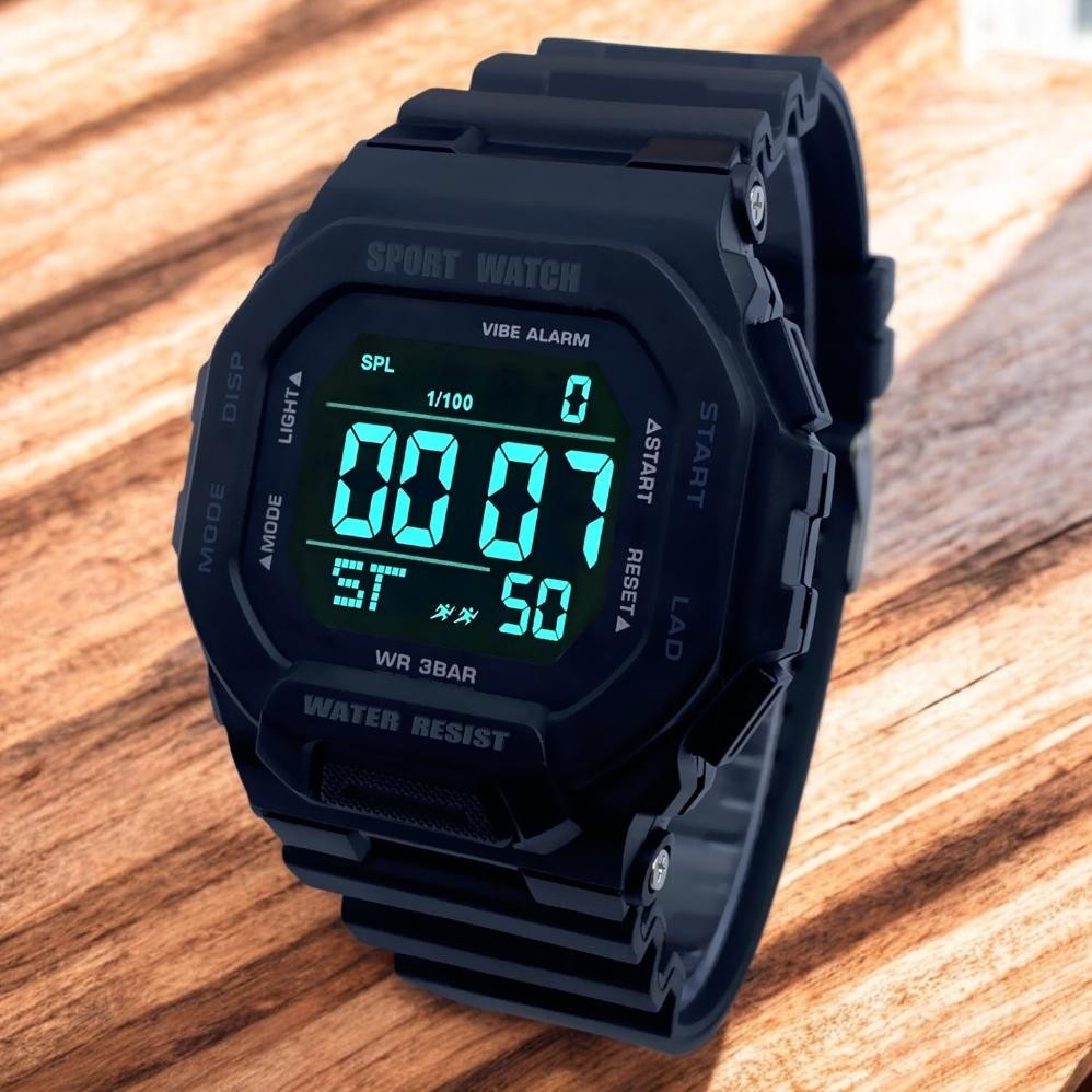 Digital Sport Jam Tangan Sport Pria Wanita Anti Air