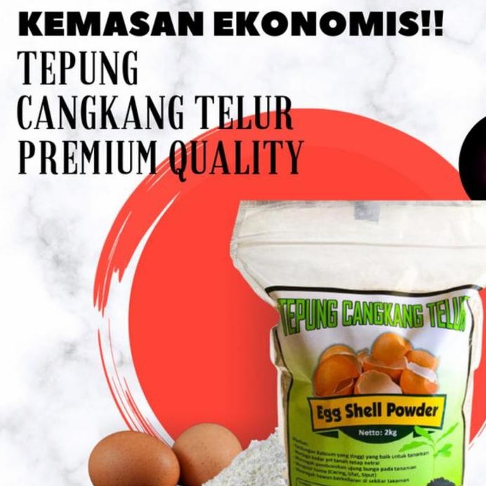

Terlaris Tepung Cangkang Telur Kualitas Premium Kemasan Ekonomis 2 Kg