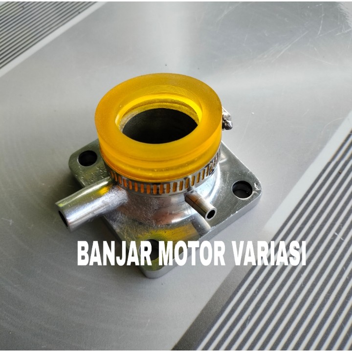 BANJAR MOTOR INTEK INTAKE MANIFOLD MANIPOL KARBURATOR PE 28 PWK 28 YAMAHA RX KING RX SPESIAL INTAKE 