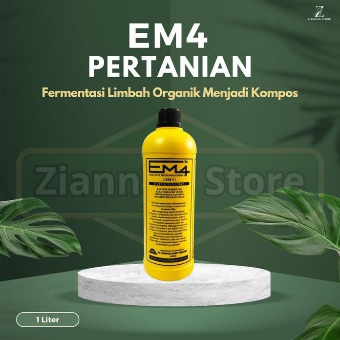 

Terlaris Em4 Pertanian 1 Liter - Mikro Organisme Pertanian Pupuk Organik Cair Tanaman