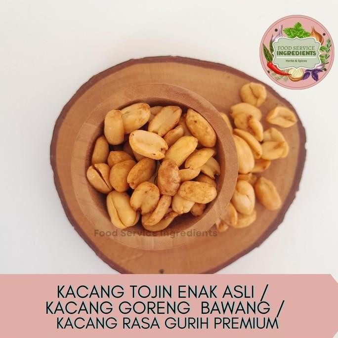 

@=@=@=@=] Kacang tojin enak asli 250gr / kacang goreng / kacang rasa gurih premium/ kacang bawang