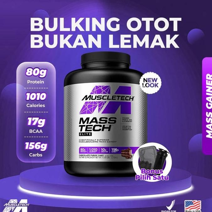 Sale Muscletech Masstech Gainer 7 Lbs