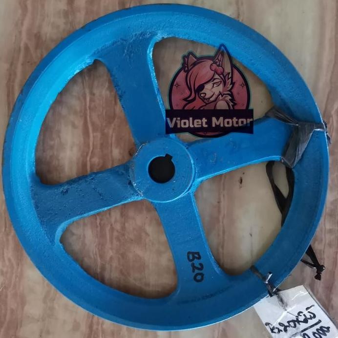 

Terlaris Pulley Perontok Padi Puli B 20X25 Warna Biru
