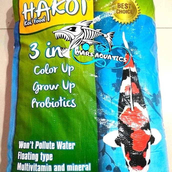 Terlaris Makanan Ikan Pelet Ikan Hakoi 3 In 1 5Mm 10Kg Pelet Koi