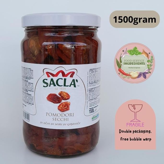 

Produk Terbaik] Sundried tomato in oil 1550gram merk Novella / sun dried tomato