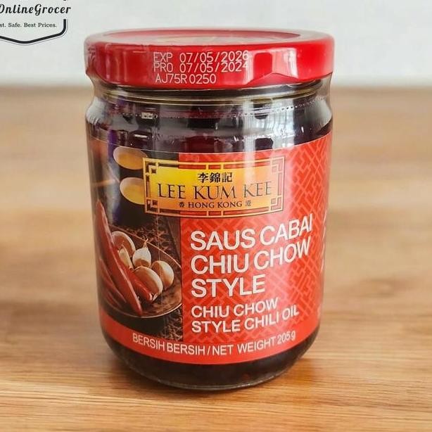 

Lee Um Ee Chiu Chow Tyle Chili Oil Au Nya Cabe 205 G