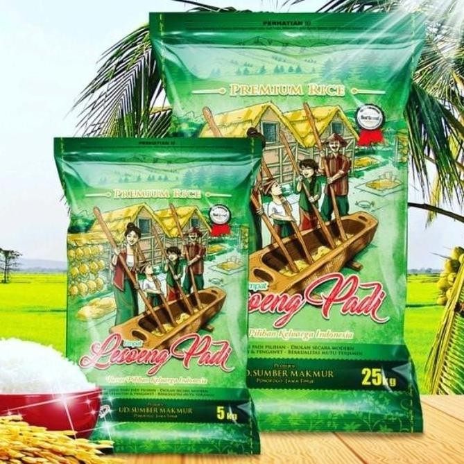 

Terlaris Beras Premium Dan Pulen Lesoeng Padi 5Kg
