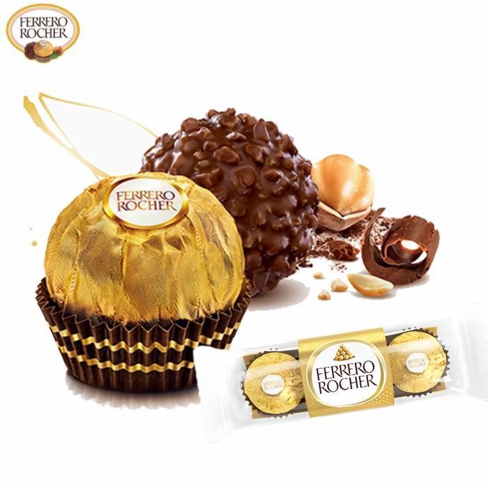 

Ferrero Rocher / Cokelat Susu Dengan Kacang Hazel / Cokelat Susu Ball Crispy / 125Gr