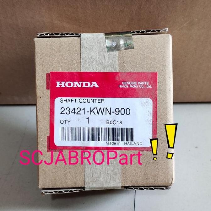 SHAFT COUNTER HONDA PCX 125 CBU..23421 KWN 900..ORI AHM THAILAND