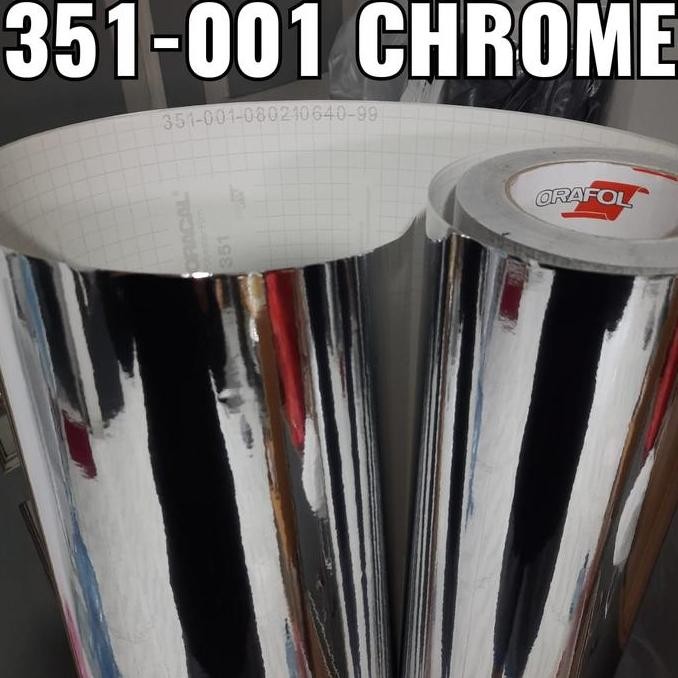

Sticker Oracal 351 Krom (001 Chrome)