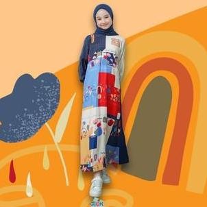 HARGA DISC - Rona Dress Kids By Giok Kids - Dress Anak Fashion