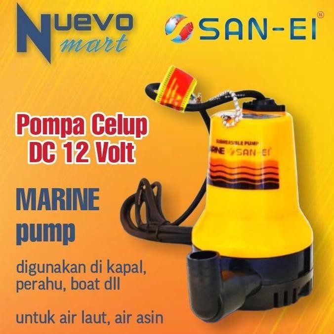 Pompa Celup DC 12V SAN EI SE 2512 S Pompa Air Kapal Marine
