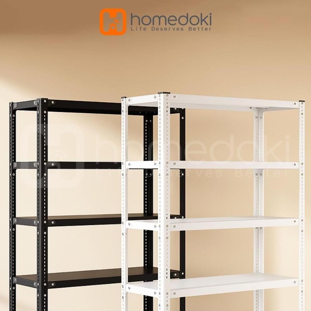 Rak Susun Serbaguna/Rak Dapur Serbaguna/Rak Susun Besi/Rak Besi Siku 5 Susun/Rak Besi Susun 5 Tingka