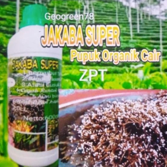 

Terlaris Pupuk Organik Cair Jakaba Super Penyubur Cegah Rontok Buanga Dan Buah