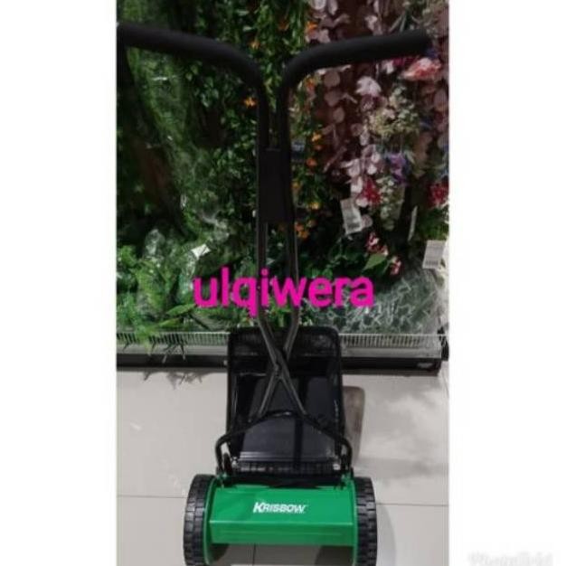 Mesin pemotong rumput dorong 12 inci