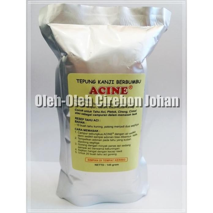 

Terlaris Tepung Acine / Tepung Aci Tahu Tegal / Cireng / Tepung Kanji Berbumbu