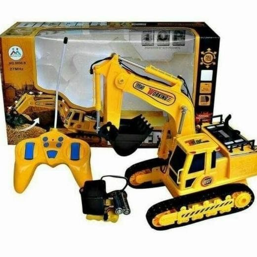 Miliki Rc Excavator Digger Charging Rc Alat Berat Rc Beko Rc Loader Rc Buldoz