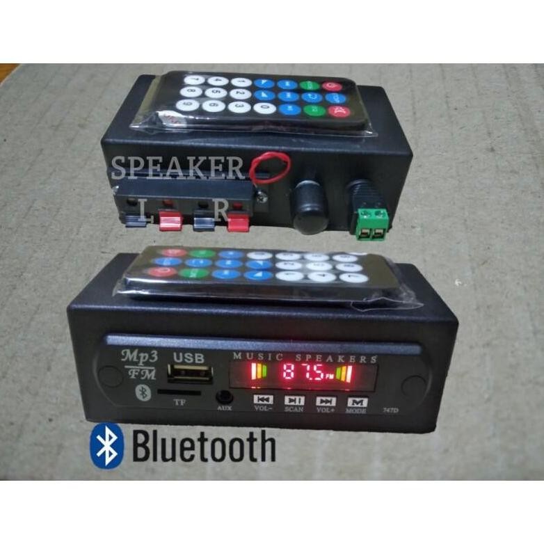 POWER AMPLIFIER BLUETOOTH MP3 PLAYER FM USB AMPLI MINI 12 VOLT