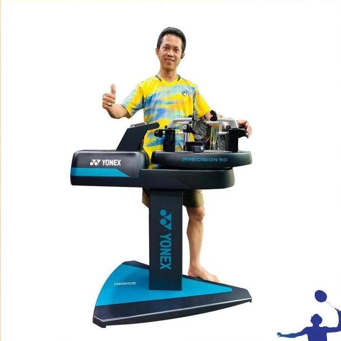 Produk Baru Simpul Senar Raket Badminton dengan Mesin Digital Yonex Precision 9.0