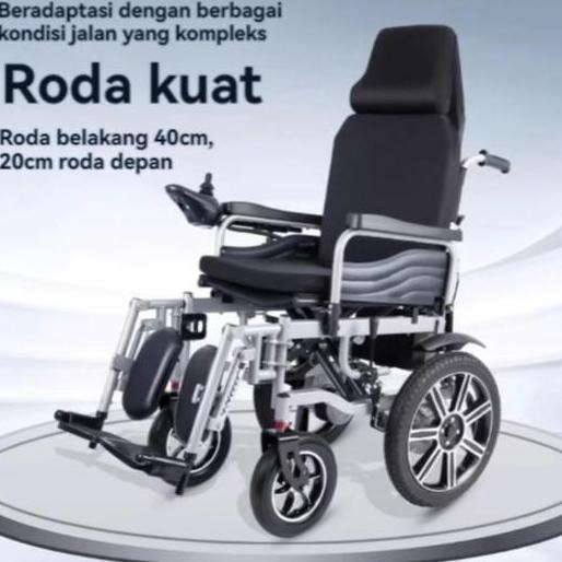 Kursi Roda Elektrik Lipat Bisa Rebahan Kursi Roda Traveling
