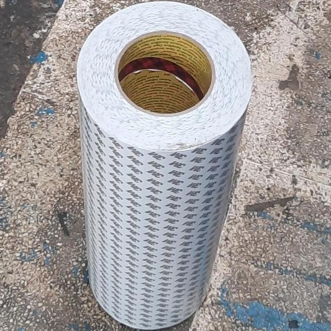 

TERMURAH - Dobel tape side 3M 9075i lebar 30cm/300mm x 50 meter double tape tissu