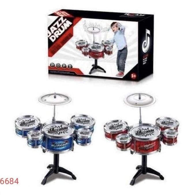 TREND MAINAN EDUKASI ALAT MUSIK DRUM JAZZ KOTAK 6684 Ke-54