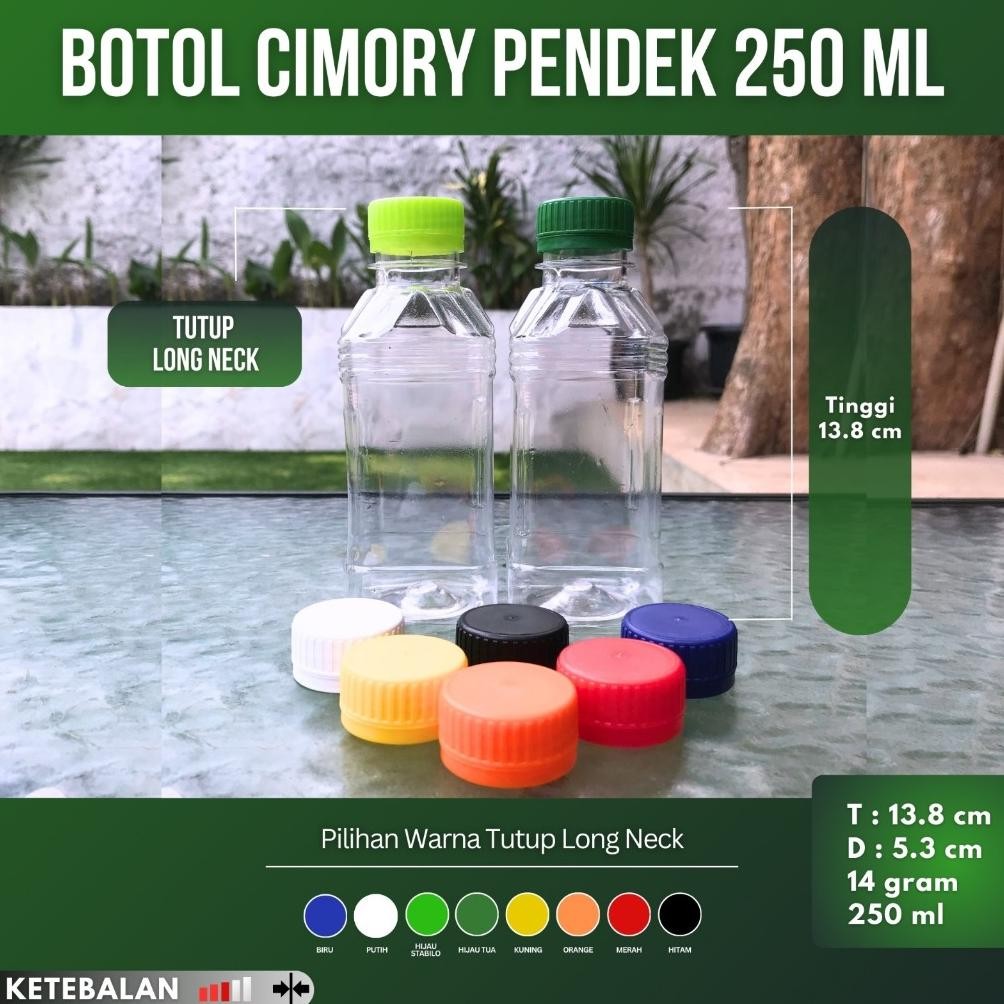 WK Free KARDUS Botol Cimory 250 ml Pendek dan Tinggi / Botol Plastik / Botol Susu / Botol Kotak