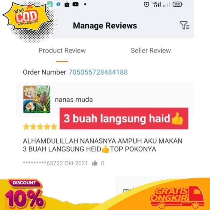 

Promo Nanas Muda Original || Telat Haid || Herbal