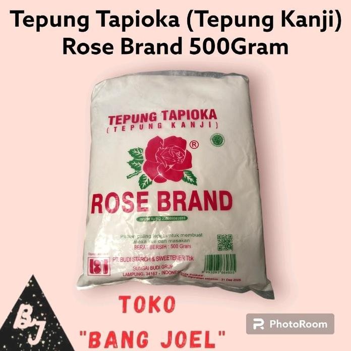 

Terlaris Tepung Tapioka Rose Brand 500Gram / Tepung Aci / Tepung Kanji / Tepung Putih / Cap Rose Brand / Ros Bren
