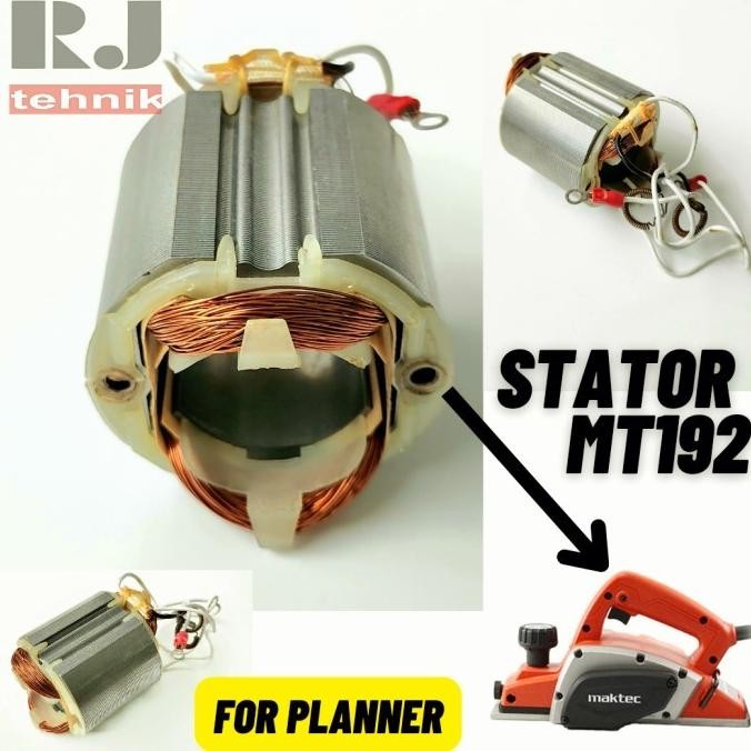 Promo Maktec MT192 Stator Rotor Rumah Angker Planer Serut Ketam MT 192 COD