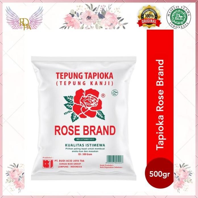 

Terlaris Putree - Tepung Tapioka Tepung Kanji Rose Brand 500 Gram