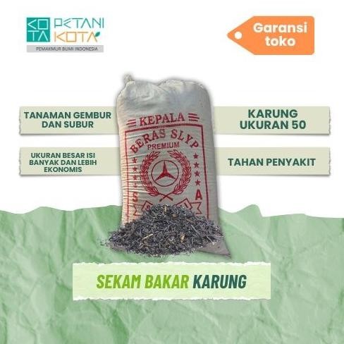 

Terlaris Media Tanam Sekam Bakar Arang Padi Karungan Karung Beras 50 Besar