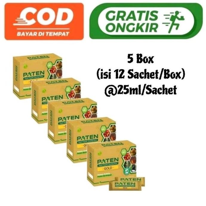 

Terlaris Pupuk Paten Gold Isi 5 Box ( 5X12Sacet) Tanaman Hijau Bunga Organik Durian