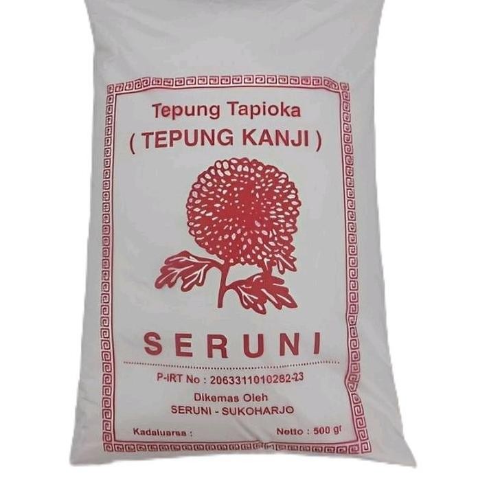 

Terlaris Tepung Kanji / Tapioka Seruni 500 Gr Bahan ,Maizena, Pentol, Pempek, Cireng