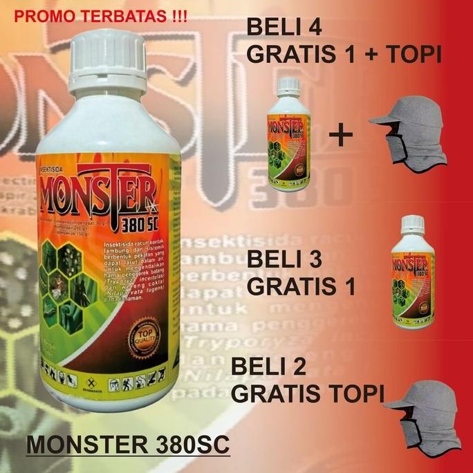 

Terlaris Monster 380 Sc Insektisida - Obat Pembasmi Hama Tanaman Padi Sawah