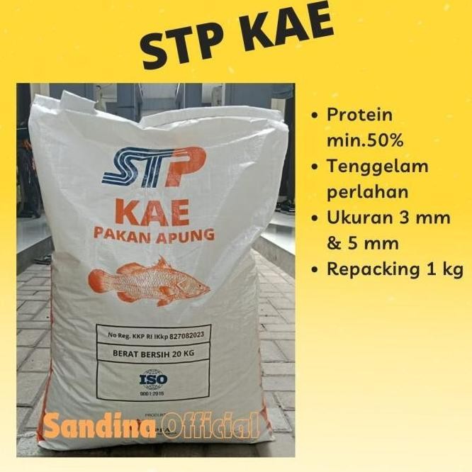 Terlaris Stp Kae Pakan Pelet Ikan Koi Kakap Air Tawar Hias Kari Haku