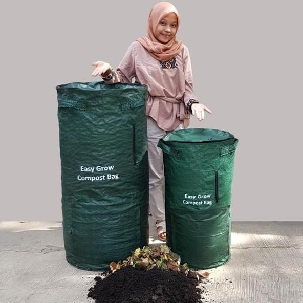 

Terlaris Compost Bag 200 Liter Tas Daur Ulang Sampah Organik Pupuk Murah Kompos