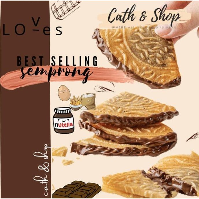 

SEMPRONG LOVE ISI RASA NUTELLA | SKIPPY | GREENTEA | CHOCOCHEESE - ORI