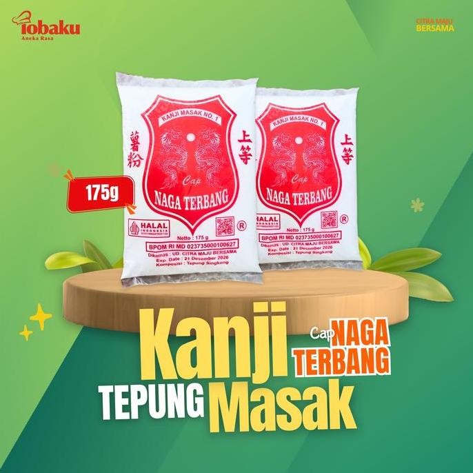 

Terlaris Tepung Kanji Masak Cap Naga Terbang Kemasan 175G & 500G _