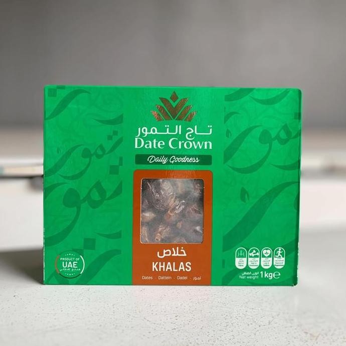 

Kurma Date crown khalas 1kg