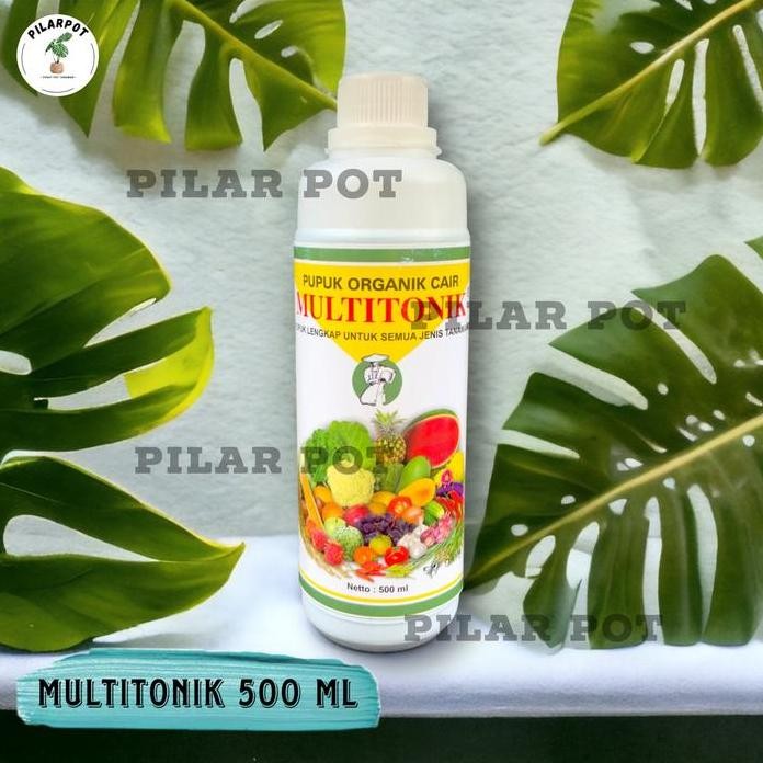 

Terlaris Pupuk Organik Cair Multitonik Semua Jenis Tanaman 500 Ml - Sayur Buah