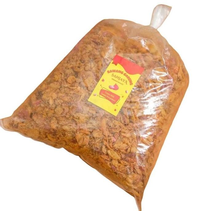 

( 500 Grm ) BAWANG MERAH GORENG ASLI TANPA CAMPURAN Bahan MSG bawang goreng Spices Rempah