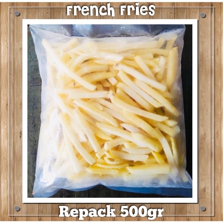 

Promo Kentang Frozen / French Fries Shoestring / Crinkle Cut Repack 500Gr ( Aviko/ Merk Lain ) Diskon