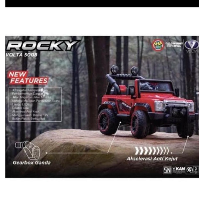 Diskon Mobil Accu Jeep Offroad / Mobil Accu Jeep Volta Rocky Shp