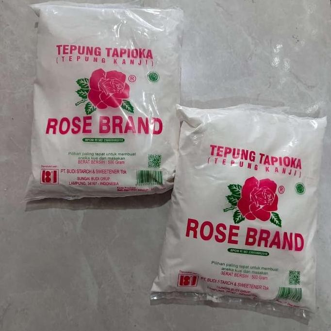 

Terlaris [500 Gr] Rose Brand Tepung Tapioka / Kanji
