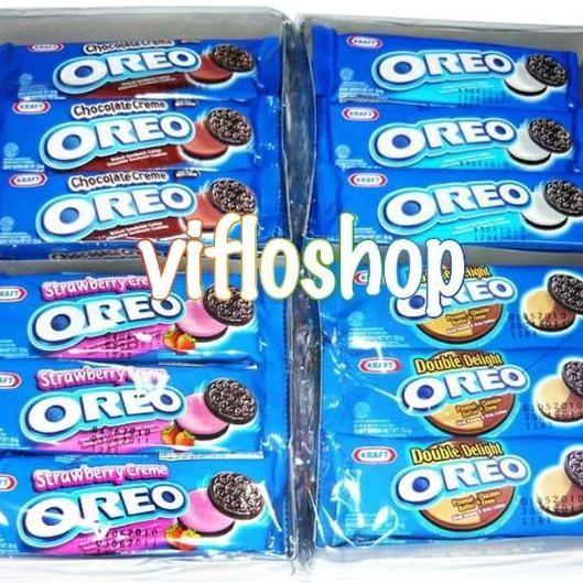 

Biskuit Oreo Vanila/Coklat/Strawberry/Ice Cream Box (12 x 29,4 gr